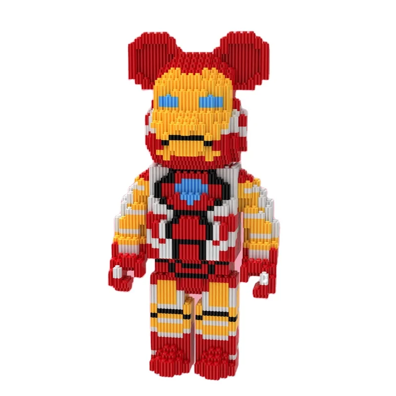 Маленькие частицы Мультфильм фигурки головоломки сборка игрушка мини Кирпичи Строительные блоки для детей и взрослых