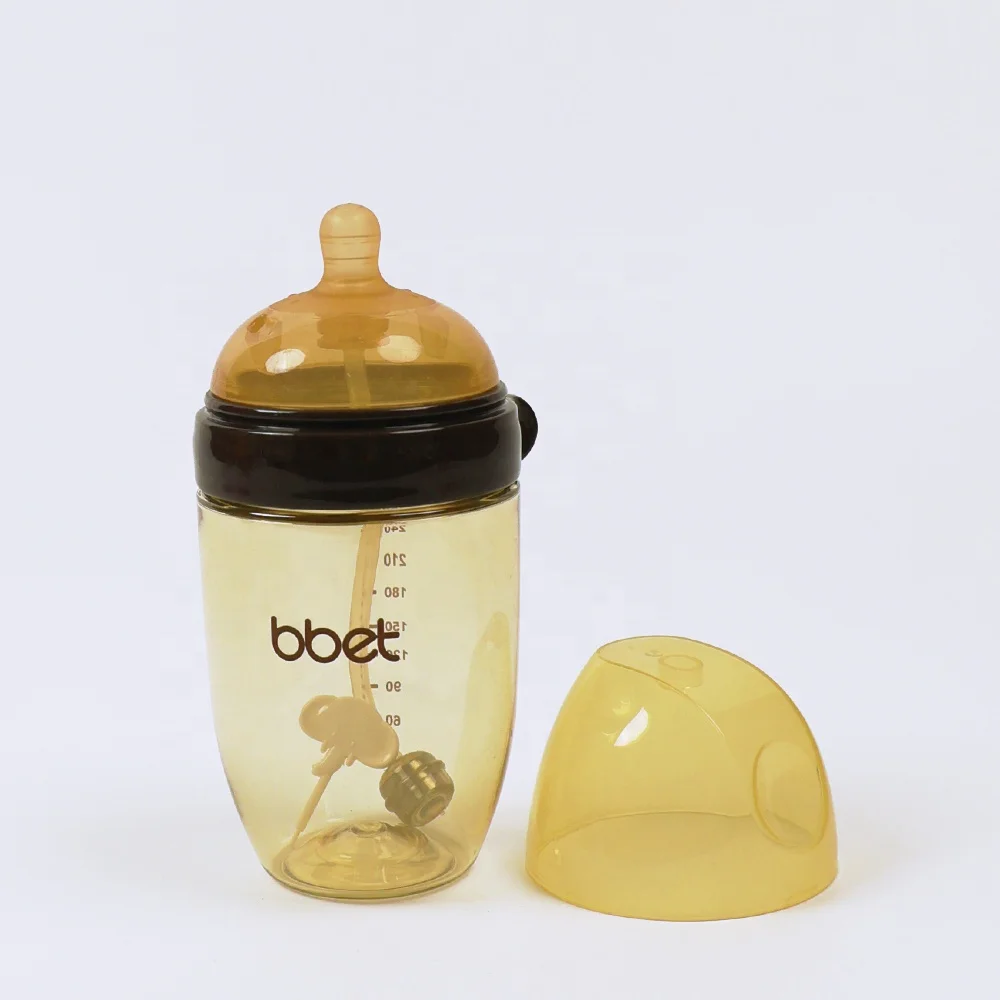 All type of mouth 360 baby bottle oem odm standard neck wide neck custom baby milk feeding bottle with handle and filter ball