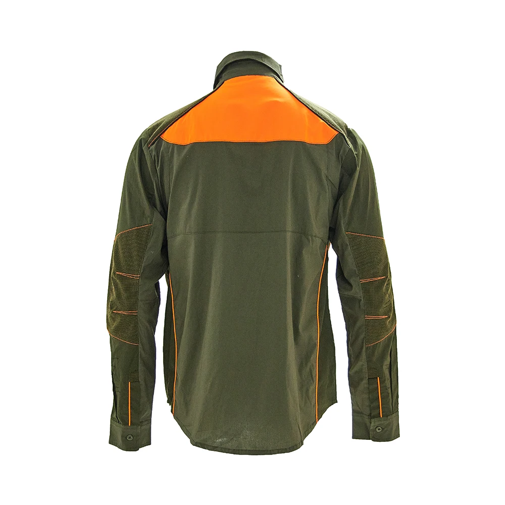 Original Men Working Jacket Waterproof Down Collar Customized Design Printing long Sleeve Workwear