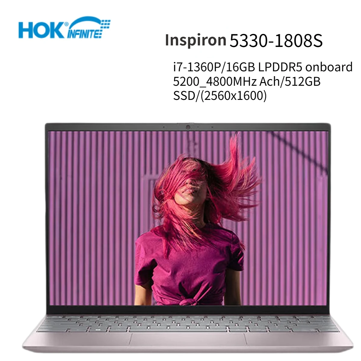Оптовая продажа новые ноутбуки для Dell Inspiron 13 Pro 5330-1808S I7-1360P I3 поколения 3 дюймов бизнес-ноутбук офисный компьютер