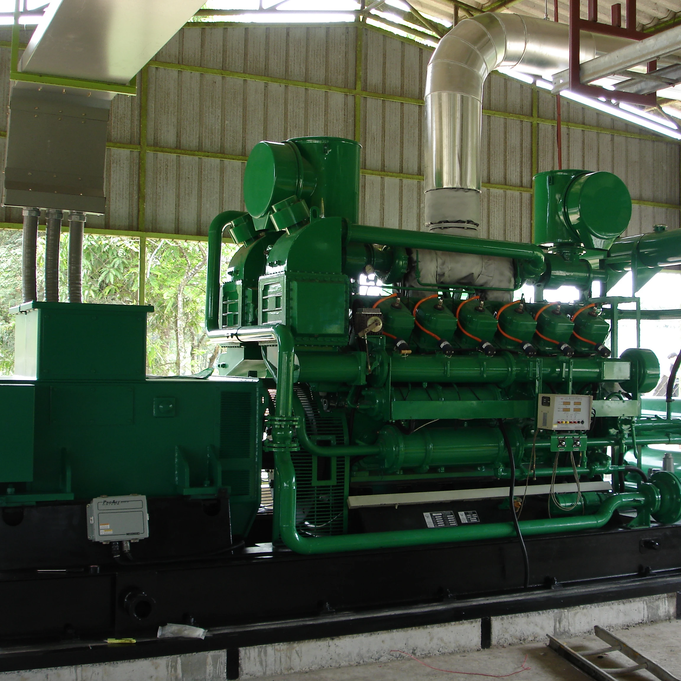 6.3kv gas generator set
