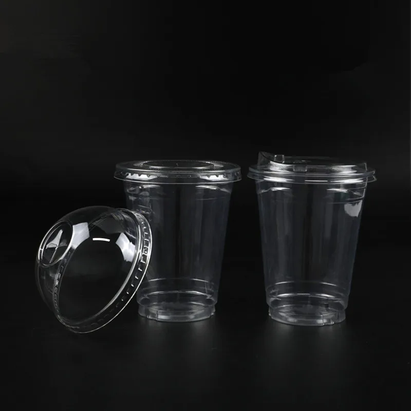 clear disposable plastic cups pp plastic cups 16oz plastic cups with lids and straws wholesale