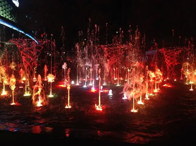 Погружной светодиодный фонтан из нержавеющей стали 304, 12 Вт, 24 В, RGB, DMX 512