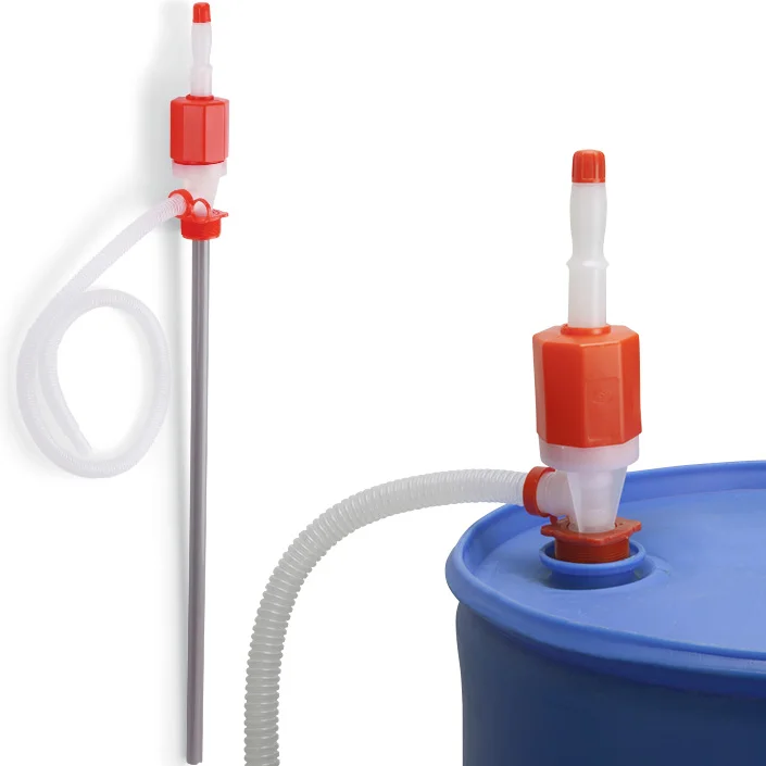 Manual Chemical Sucker Plastic ( PE ) Handheld Siphon Drum Pump