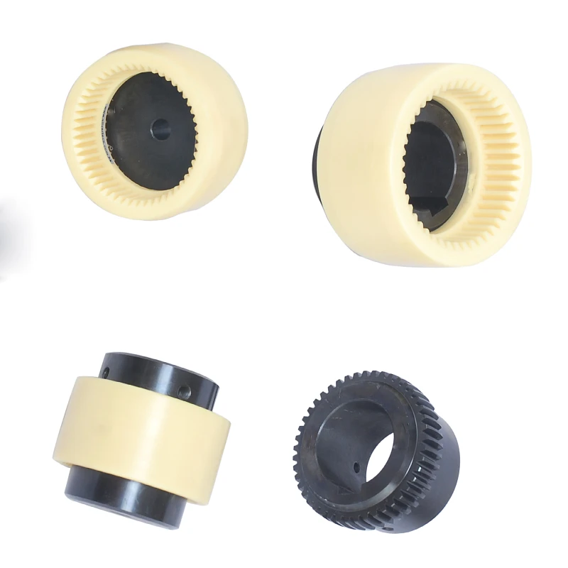 Type NI flexible shaft coupling nylon inner ring steel gear coupling for pumps
