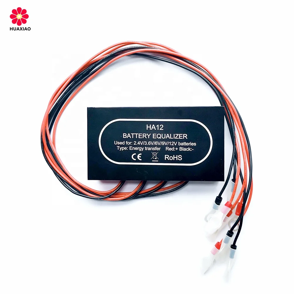 New 12V 48V Solar Panel Battery Equalizer HA12 Mobile Phone APP LCD Voltage Display