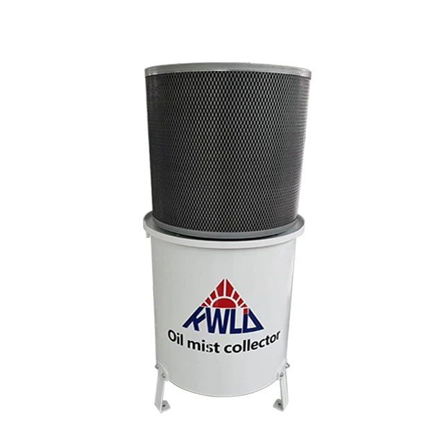 KWLID Small Size Large Volume Oil Mist Collector Water-Soluble Purifying Centrifugal Vertical Oli Mist Collector
