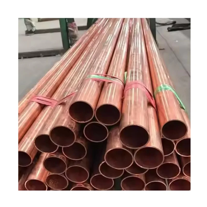 Медная трубка с катушкой конденсатора на заказ плоская медная тепловая труба коллектор для кондиционирования воздуха