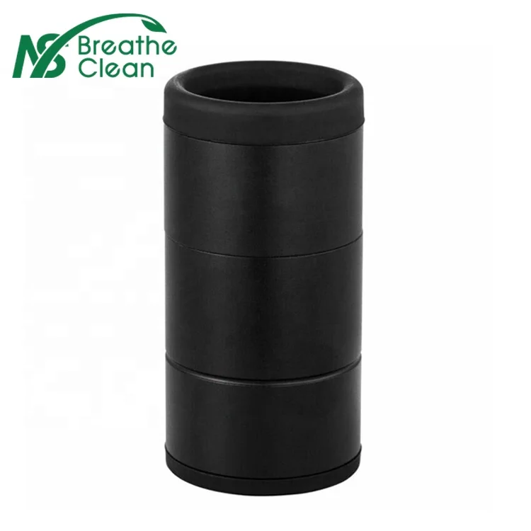 Small Personal and Portable Air Purifier Smoke Trap has replacement filter cartridge