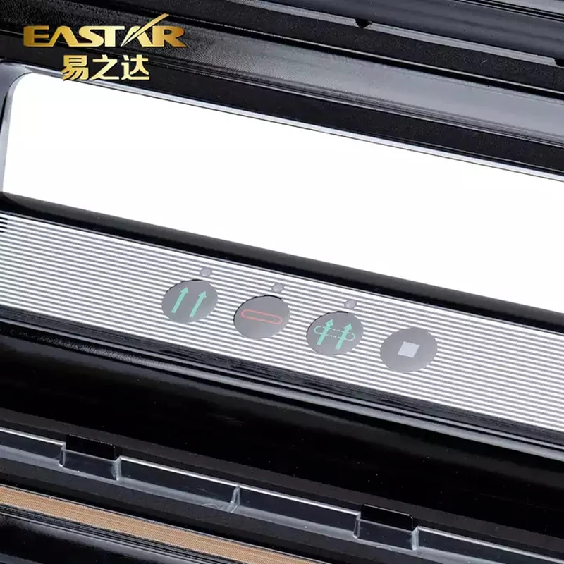 Customization domestic vacuum sealer machines Fully automatic operation works vacuum sealer built in cutter