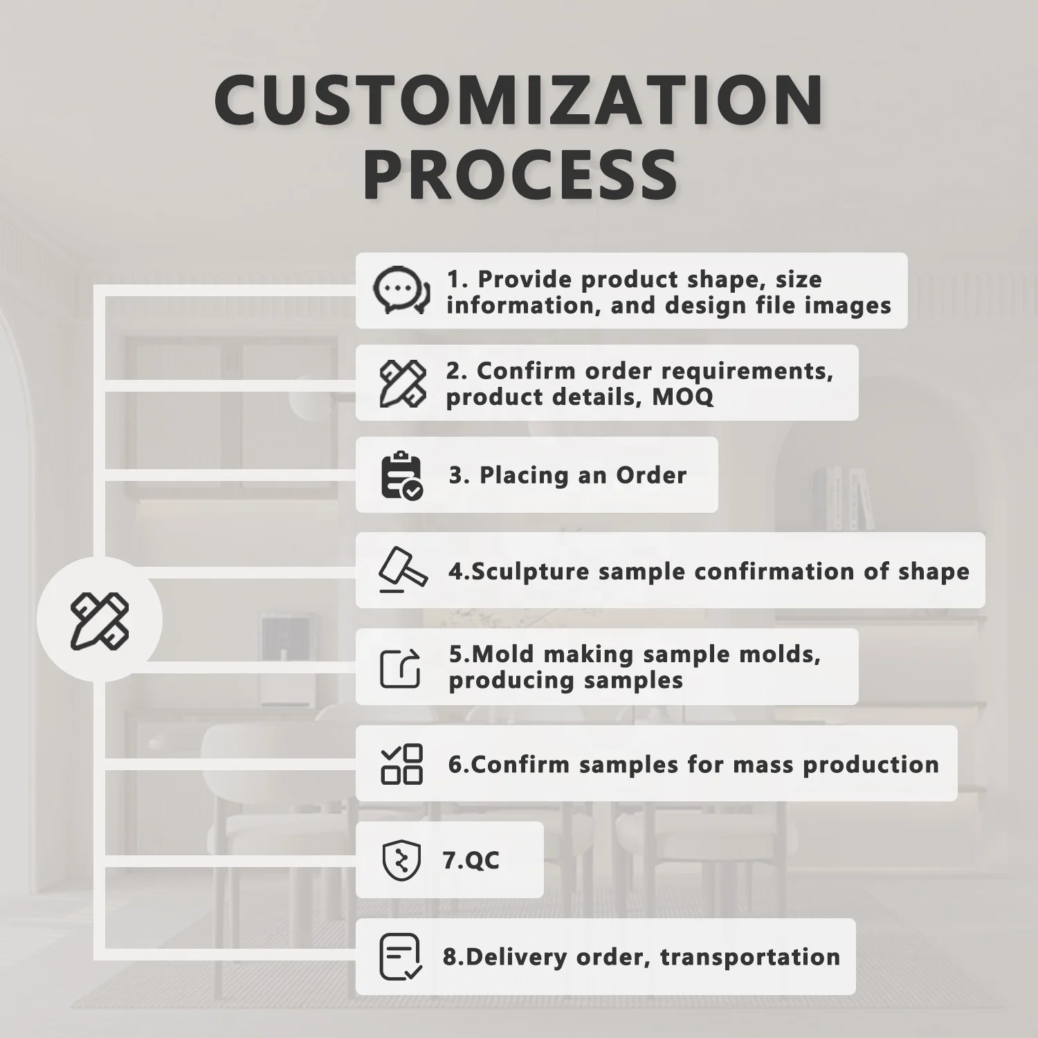 Wholesale factories of modern luxury home decoration accessories retro in customized ceramic vase