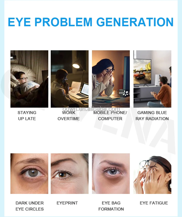 Private Label Skin Care Herbal Whitening Face Mask Organic Vegan Eye Mask