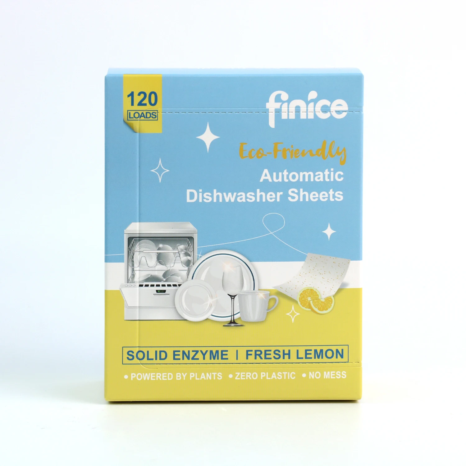 FNC924 Finice Super cleaning power dishwasher tablets for auto dish-washing machine