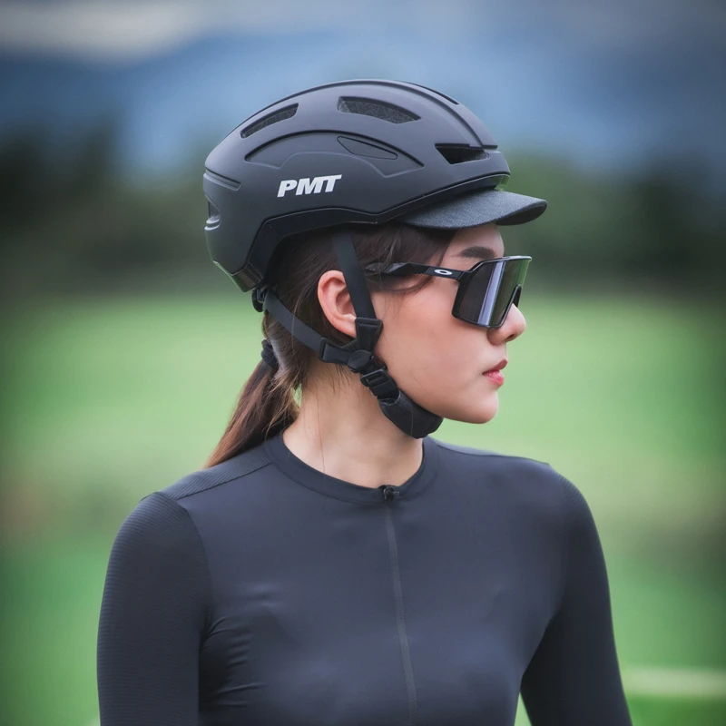 PMT factory direct wholesale and retail removable the brim of a hat city commuting mountain bike bicycle road bike riding helmet