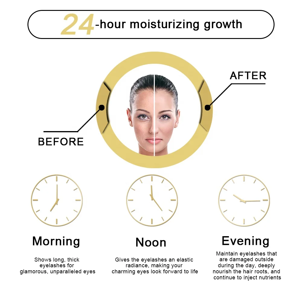 Натуральная густая питательная сыворотка для наращивания ресниц Органическая Сыворотка роста по заводской цене