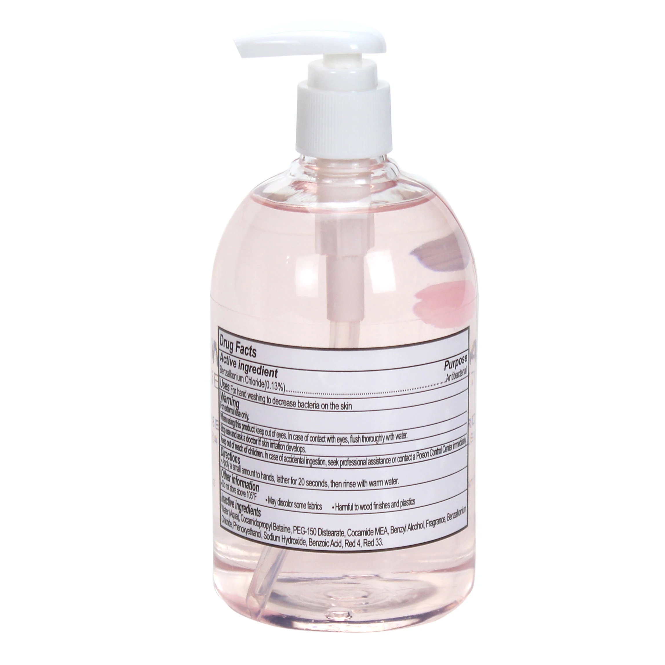 Wholesale 500ml hand washliquid formula likved hand wash liquid hand soap