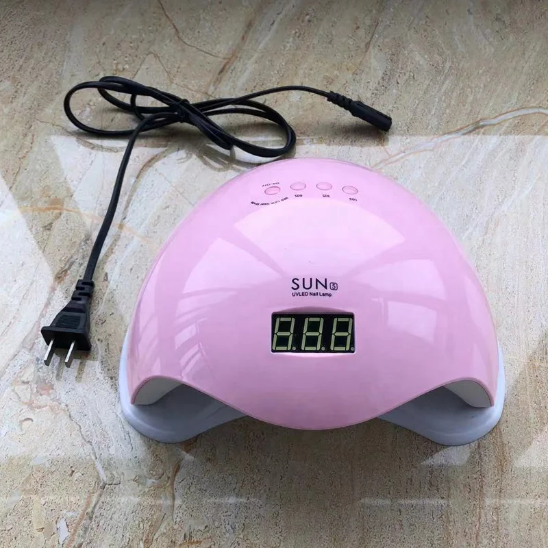 Best Selling Sun 5 UV Nail Lamp 48W LED Nail Dryer Fast Curing Sun5 UV Gel Nail Lamp