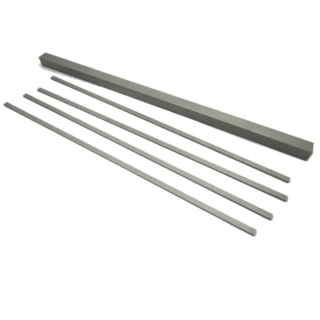 Blanks Or Ground Tungsten Carbide Square Bar K20 Carbide Strips Wood working Knife