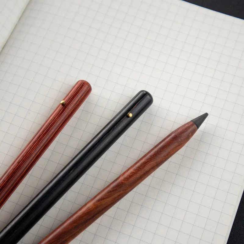 inkless pen perpetual wriiting graphite forever sharp tip custom Printed promotion hot sale eco-friendly hb wood pencil