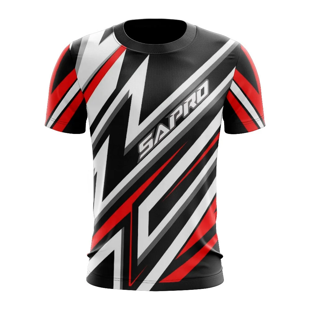 High Quality Quick Dry Custom Gaming E-sports Jersey Custom Design Other Sportswear Sublimation Printing