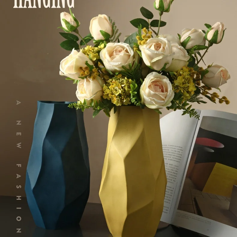 Wholesale Price Luxury Ceramic Vase Flower Arrangement Vases for Make Home Decoration