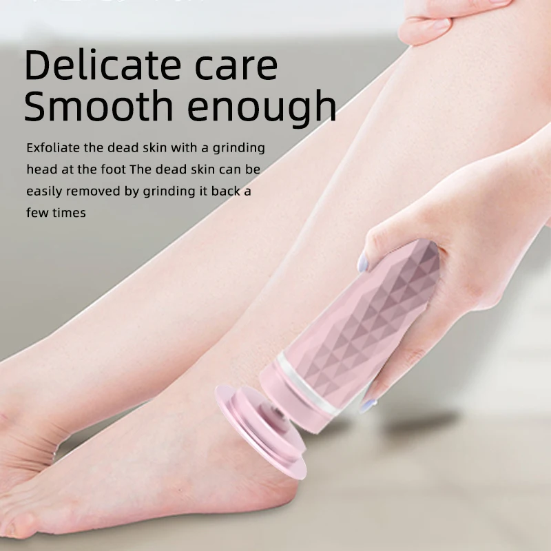 Custom Logo Colors Dead Skin Removal Pedicure Machine Electric Foot Callus Remover Rechargeable Electric Callus Remover