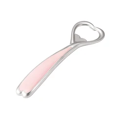 New style heart shape zinc alloy wine bottle opener