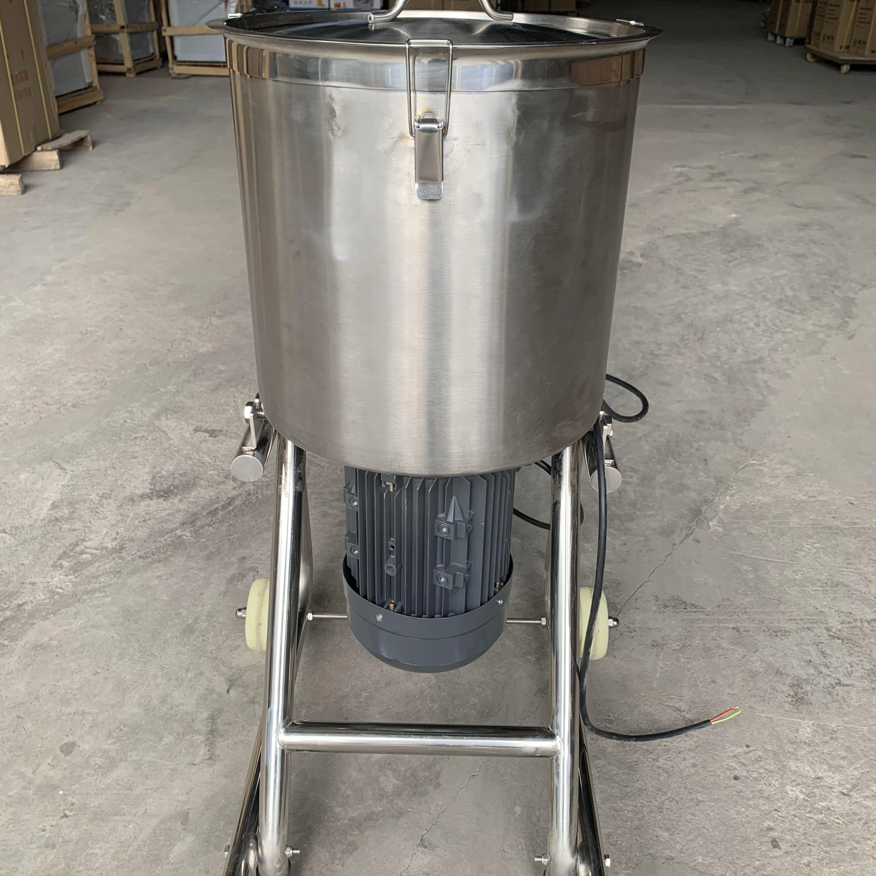 50L Large Capacity Food Fritter Stainless Steel Vegetable Fruit Chopper Universal Industry Mixer