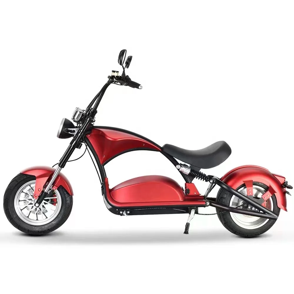 EU warehouse moto electrica E Chopper Gaea M1 60V 30Ah 2000w EEC citycoco electric scooter