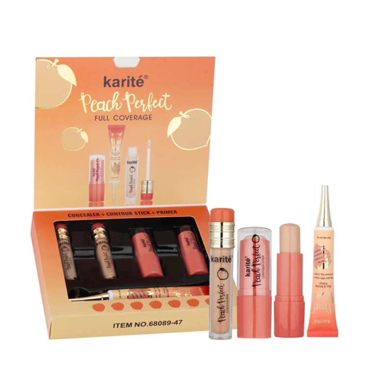 High Quality Full Coverage Matte Concealer Contour Moisture Primer Cosmetics Makeup Sets