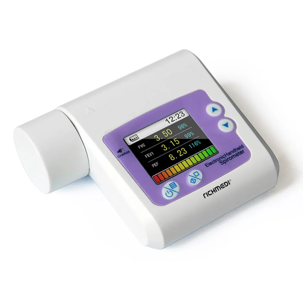 
CE certificate electronic portable spirometer digital spirometer 