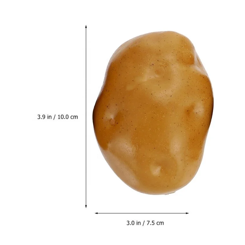 realistic artificial vegetable faux potato for home decor