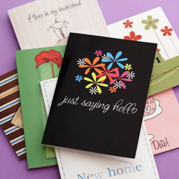 FULLSUN Elegant Thank You Cards with Embossed Designs Bulk Custom Orders Available