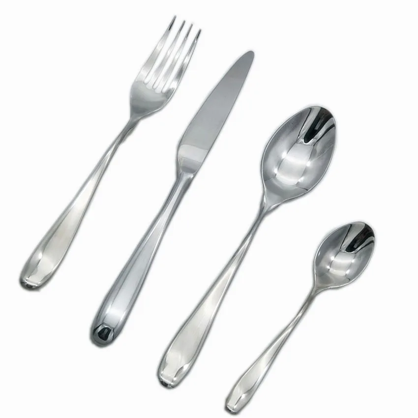 
Высокий класс Высокое Зеркало польский ручной кованые flatware набор нержавеющая сталь с дистинтивной ручкой Дизайн 