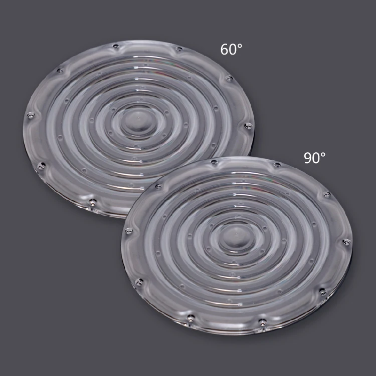 LED Shed High Bay Lighting Lens 100W 200W 300W Ufo PC Lens Hot-selling Focusing 3030 LED Lens