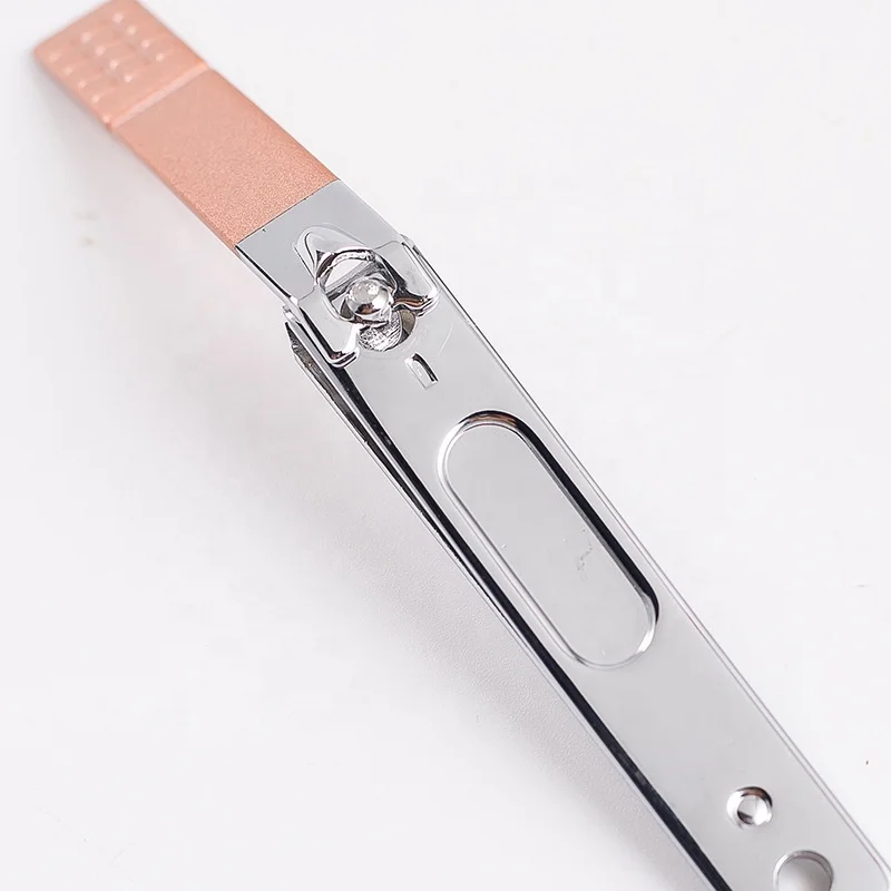 Professional Nail Clipper Stainless Steel Fingernail Cutter Trimmer Toenail Scissors Nippers Pedicure Tool