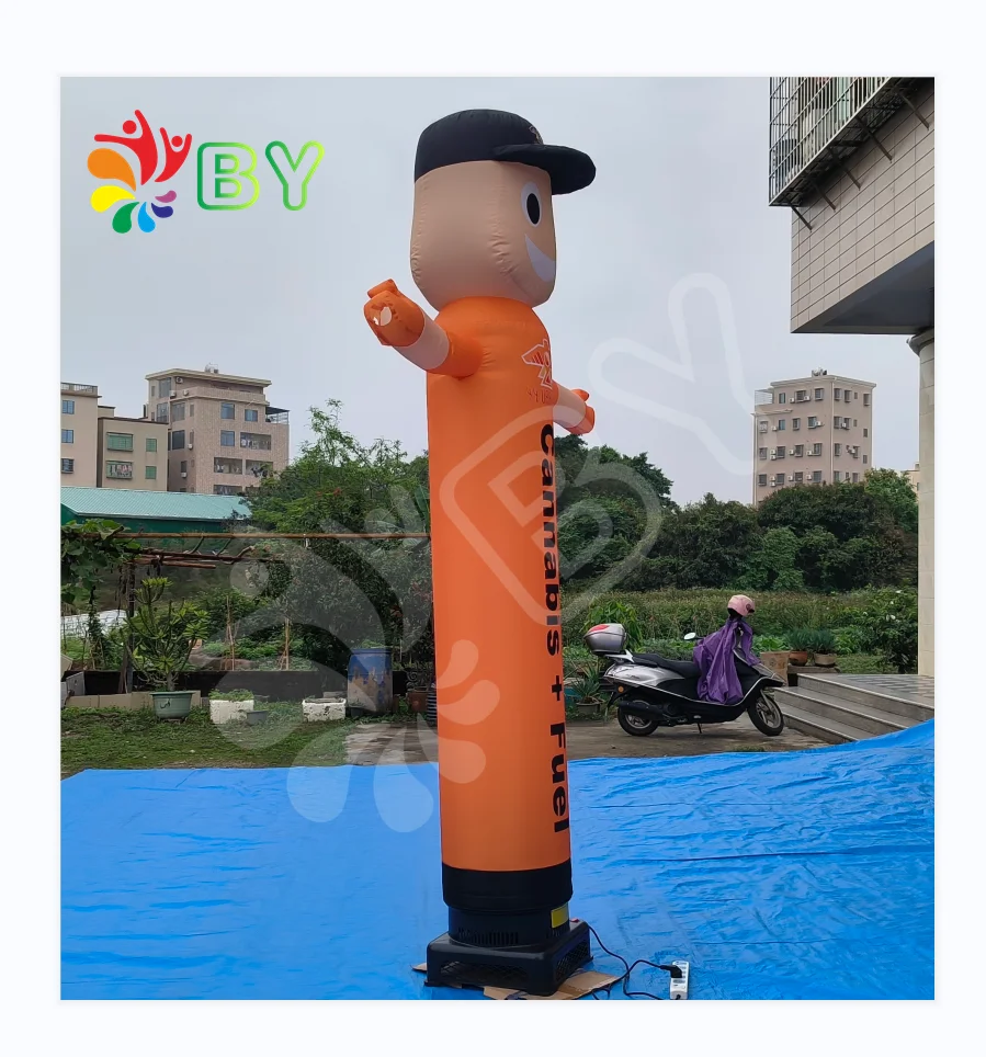 BOYAN Factory Cheap Price Air Dancer Inflatable Wave Man and Advertising Clown Inflatable Air Dancer for Outdoor Sports Event