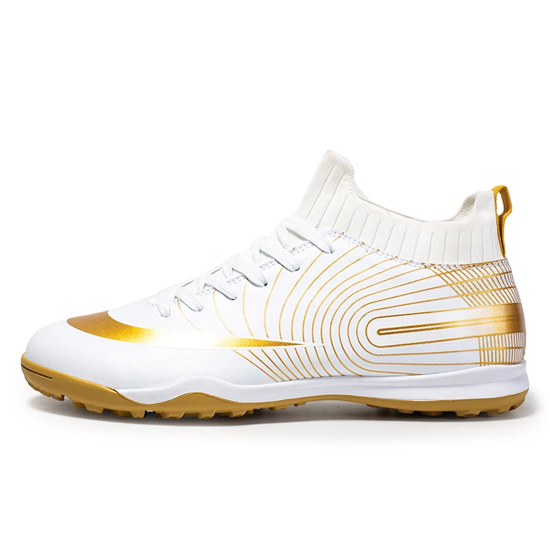 
Factory Manufacturer Direct Sale Leather Upper Material Shop Shoes Soccer Original 