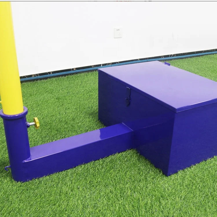 Дешевые Стальные профессиональные подвижные теннисные столбы и сетки