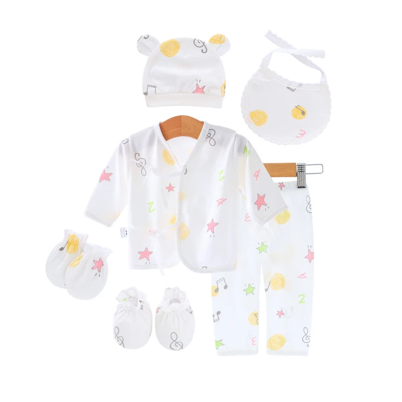 Everystep Comfortable baby clothes sets 6pcs baby clothing suits new born baby clothes sets