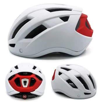 Light Bike With Led Brake Full Face Rear Urban Cycling Cigna Tail Lights Flash Automatic Bicycle Helmet