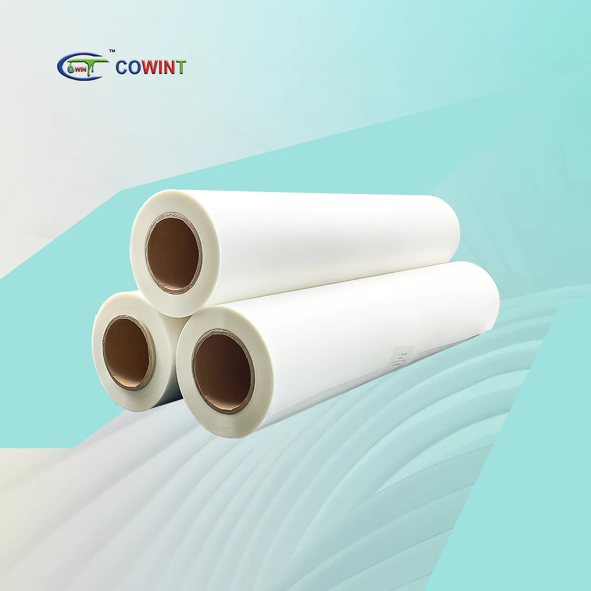 Cowint sublimation a3 sublimation paper roll heat transfer pet rolls recyclable