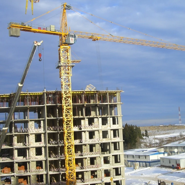 QTZ40A(4708) China New Small Topless Construction Flattop Tower Crane Machine Flat Top Building Tower Cranes Price