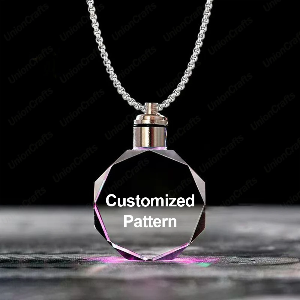 Wholesale Custom Car Logo Photo Key Chain Ring K9 Transparent Blank Laser Engraved 3d Led Light Glass Crystal Acrylic Keychain