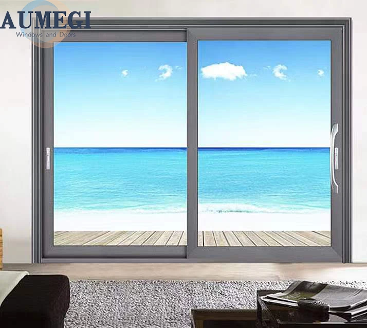 Aumegi Export Quality Heavy Duty Glass Lift Sliding Door Outdoor Balcony Garden Sliding Door Patio Sliding Glass Doors