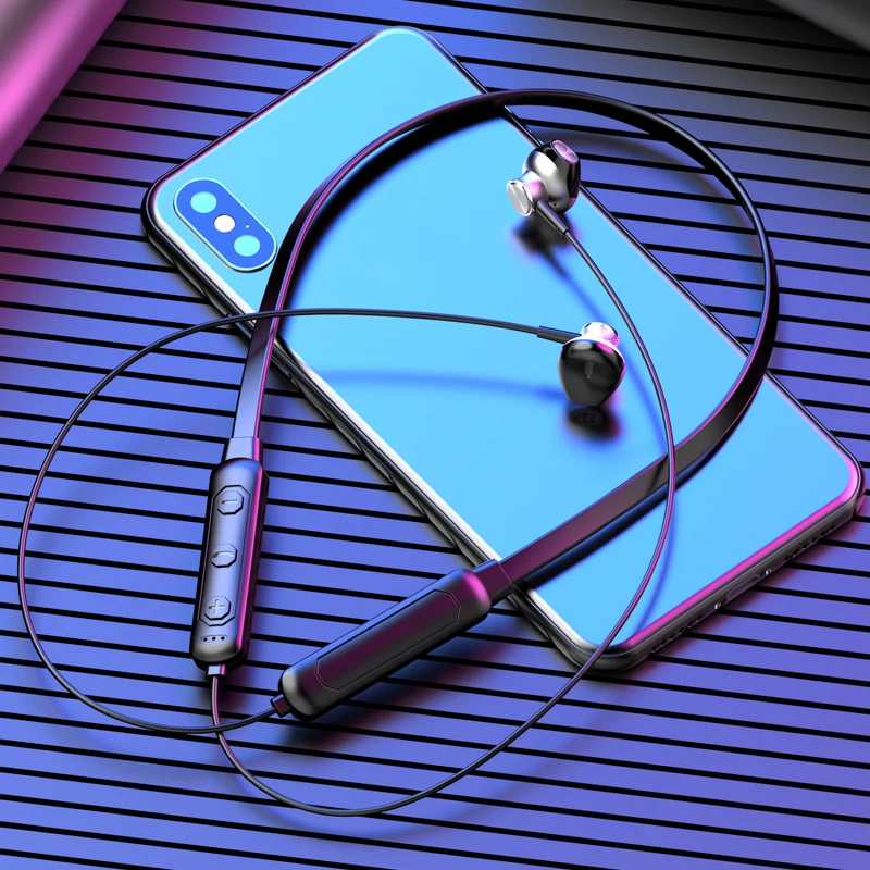 Новая модель Q7 Sweatproof Label Power Beatingly наушники с шейным ремешком