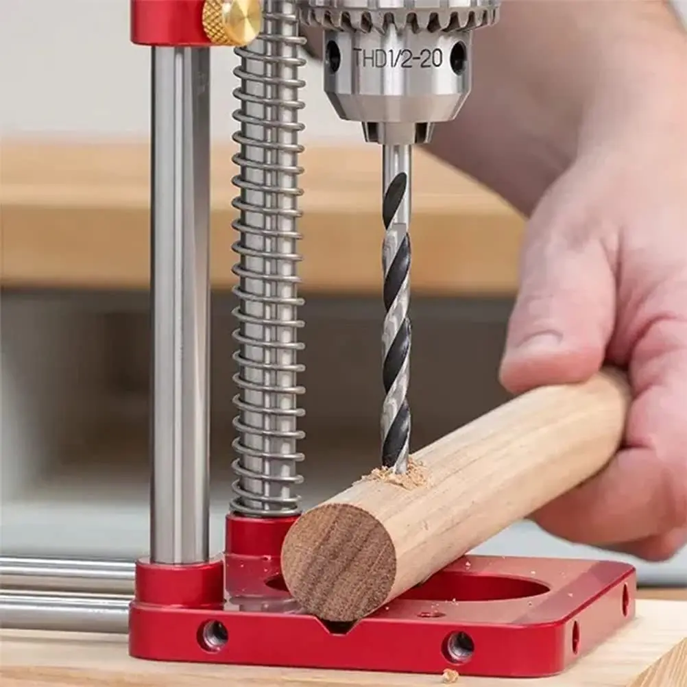 Woodworking drilling positioner Alloy steel easy and labor-saving woodworking drilling template guide tool