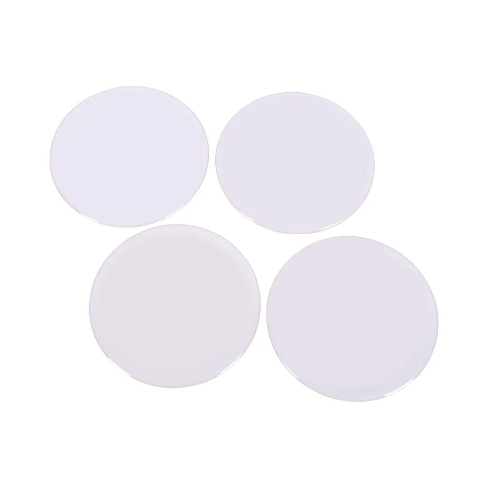 Wholesale White Blank Sublimation MDF Custom Design 100mm Home Decoration Cup Cork Coasters For Drink