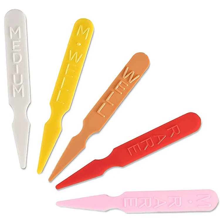 7,3 см Длинные цветные персонажа маркеры пластиковые стейк маркеры Средний 1000 шт./кор. семья барбекю Ресторан мясо Afternoon tea для отдыха