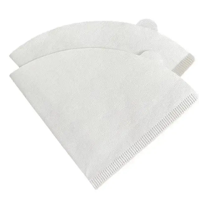 Yapears V Type Extra Thick Natural Cone Bag Box Portable Pourover Drip Coffee Filter Paper For Coffee
